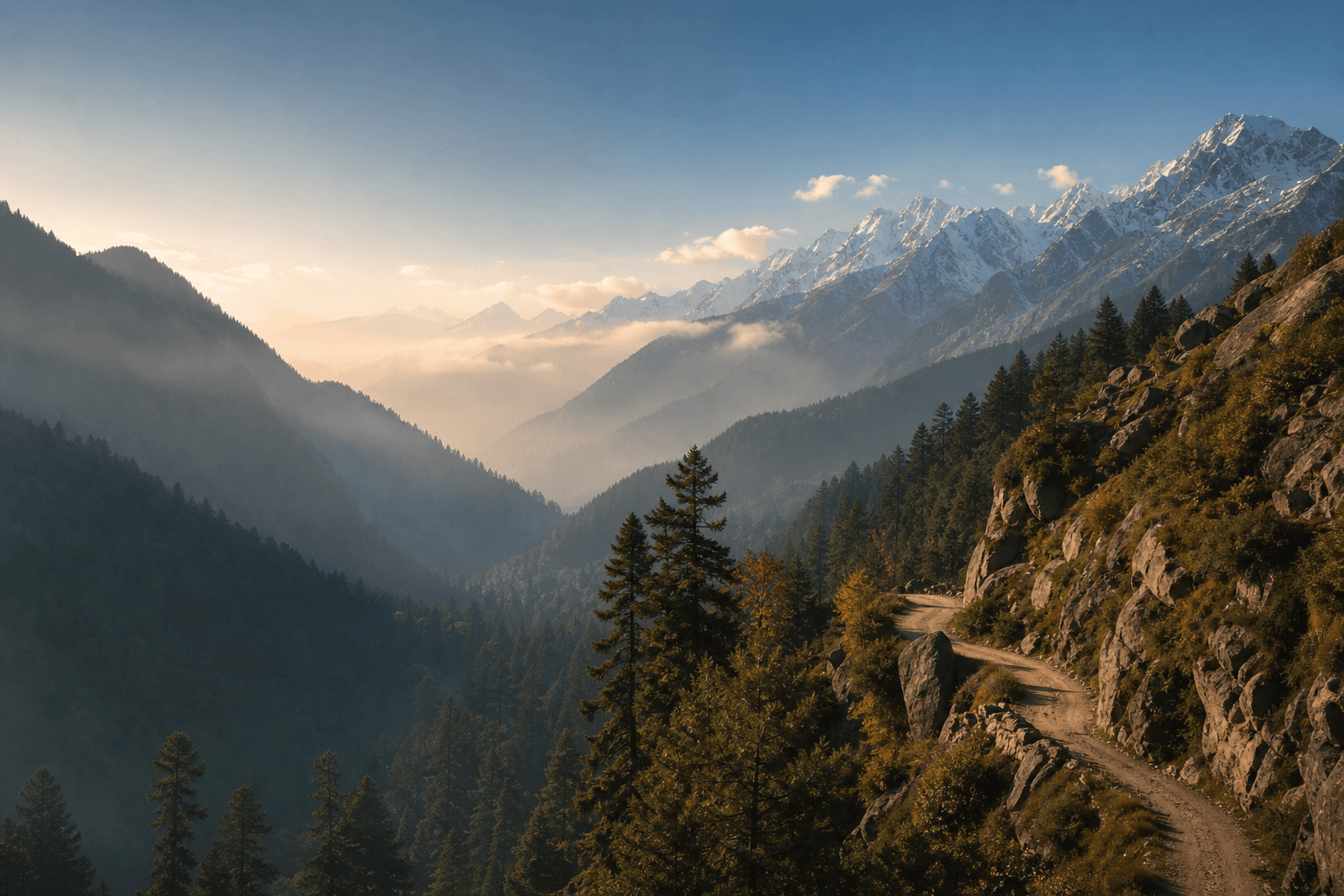 Mukteshwar destination landscape